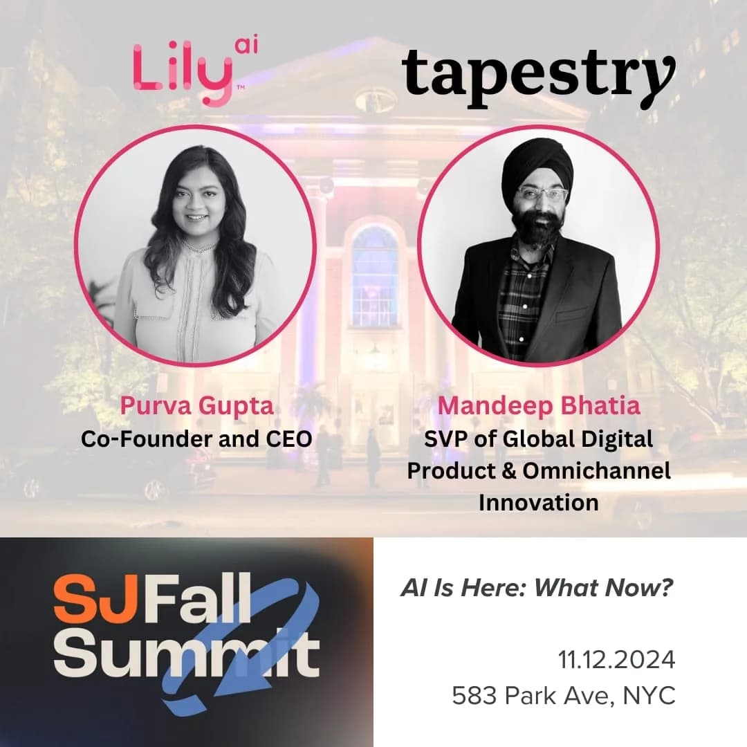 “AI is Here, Now What?” with Tapestry and Lily AI