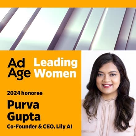 Ad Age Leading Women 2024 honoree — Purva Gupta
