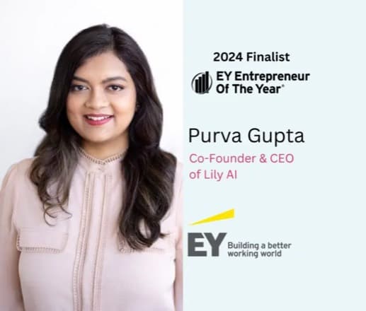 EY Entrepreneur Of The Year 2024 finalist — Purva Gupta