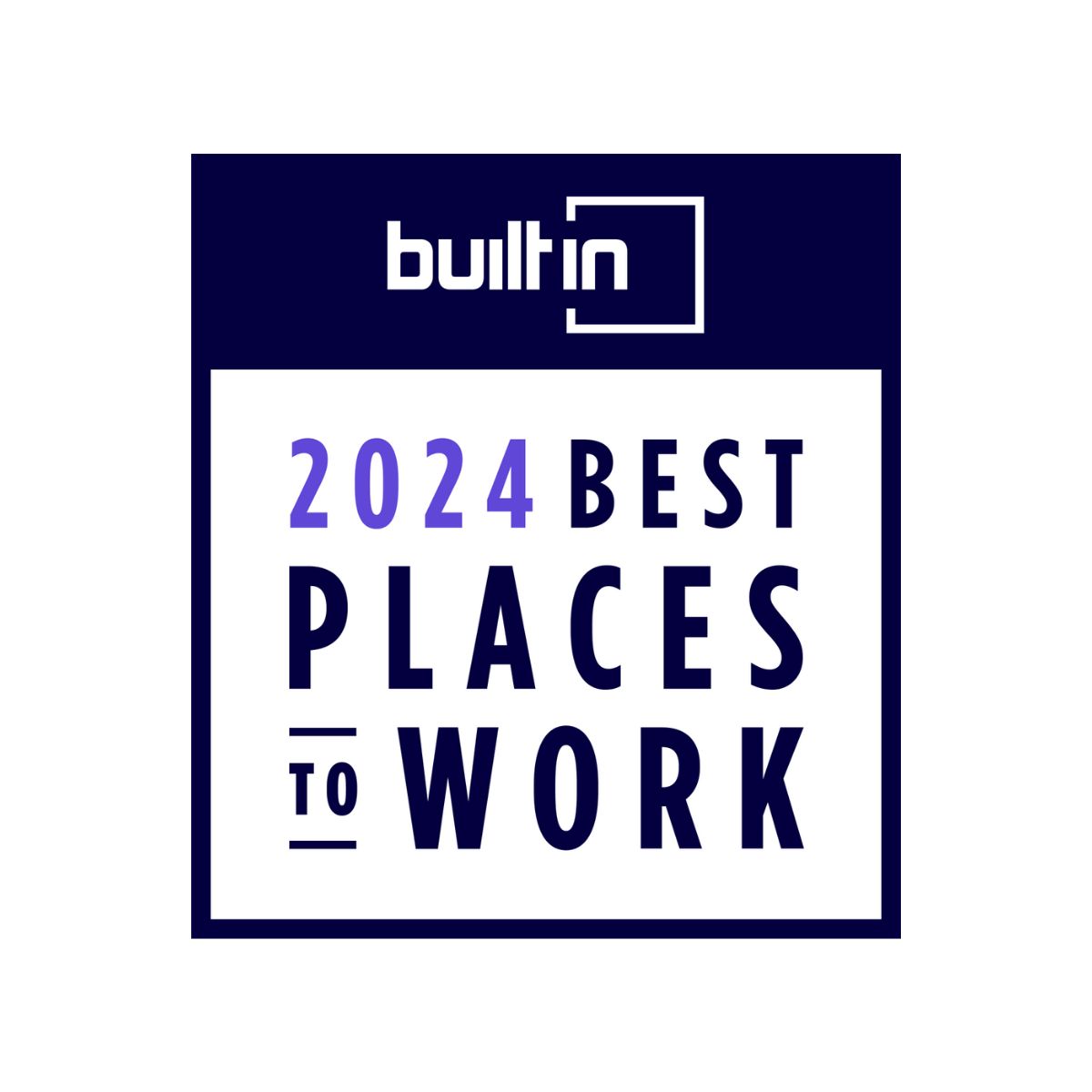 Winner Built In's 2024 Best Places to Work in Tech