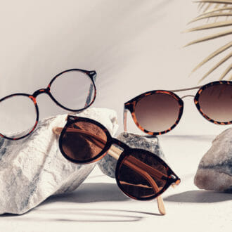 Collection of Fashionable Sunglasses that can be tagged with Lily AI attribution.