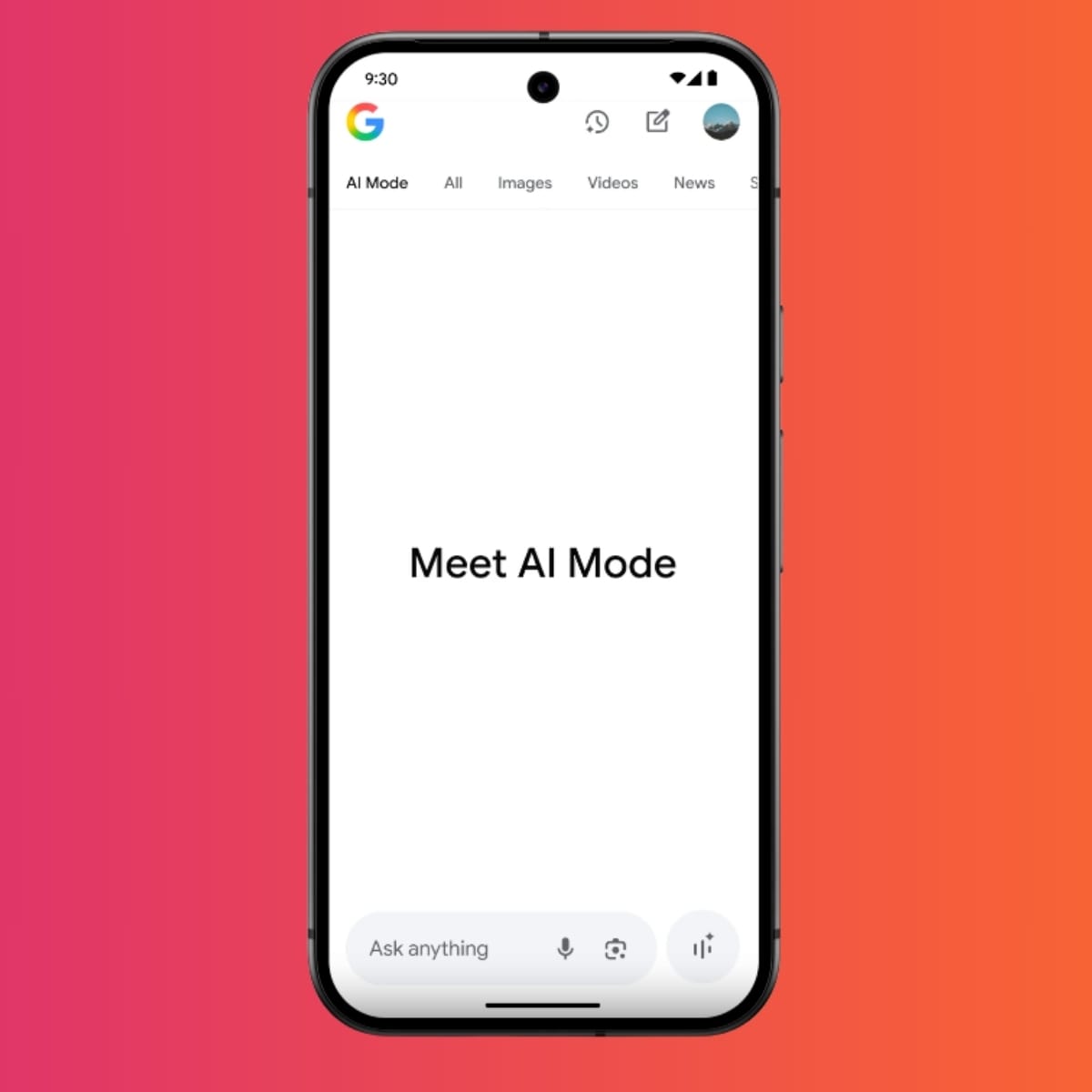 Google IO 2025 AI Mode Screenshot