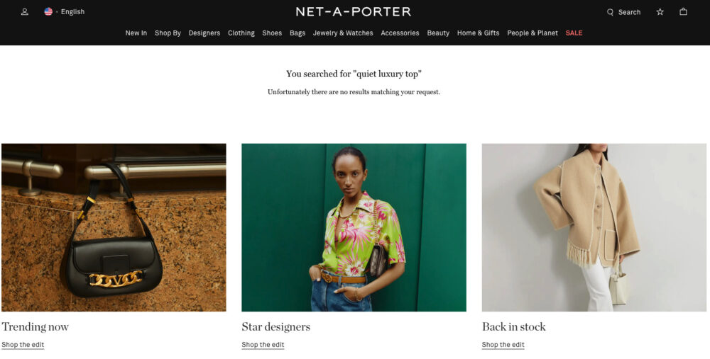 Quiet Luxury Top search result on Net-a-Porter