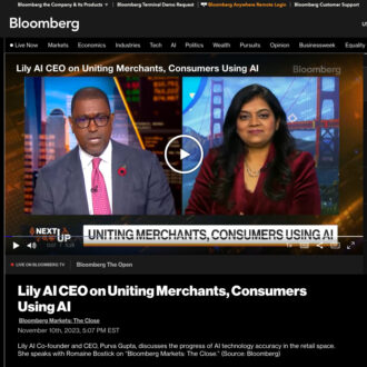 Purva Gupta, Lily AI Co-Founder and CEO, on Bloomberg Markets: The Close