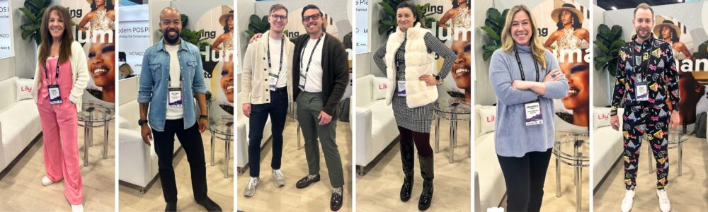 The Lily AI team wore the latest trends to Shoptalk 2024