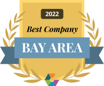 Lily AI's Comparably award for Best Company in the Bay Area.